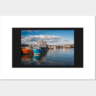 Stranraer Harbour and Fishing Boats Photograph Dumfries and Galloway Posters and Art